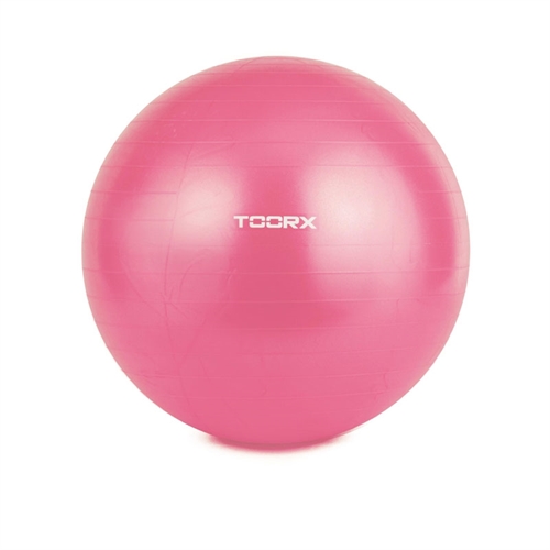 Pink gymbold fra Toorx med anti-burst på Ø55 cm